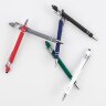 Ручка шариковая Pointer Soft Touch со стилусом, темно-синяя