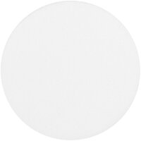 Наклейка тканевая Lunga Round, M, белая