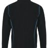 Куртка мужская Nova Men 200, черная с ярко-голубым