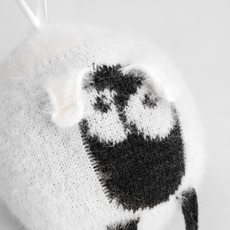 Вязаный шарик Sheeply, белый Вязаный шарик Sheeply, белый
