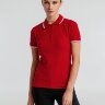 Рубашка поло женская Practice Women 270, белая с темно-синим