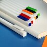 Ручка шариковая Swiper SQ, белая с черным