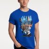 Футболка Moscow Boy, ярко-синяя