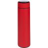Смарт-бутылка с заменяемой батарейкой Long Therm Soft Touch, красная