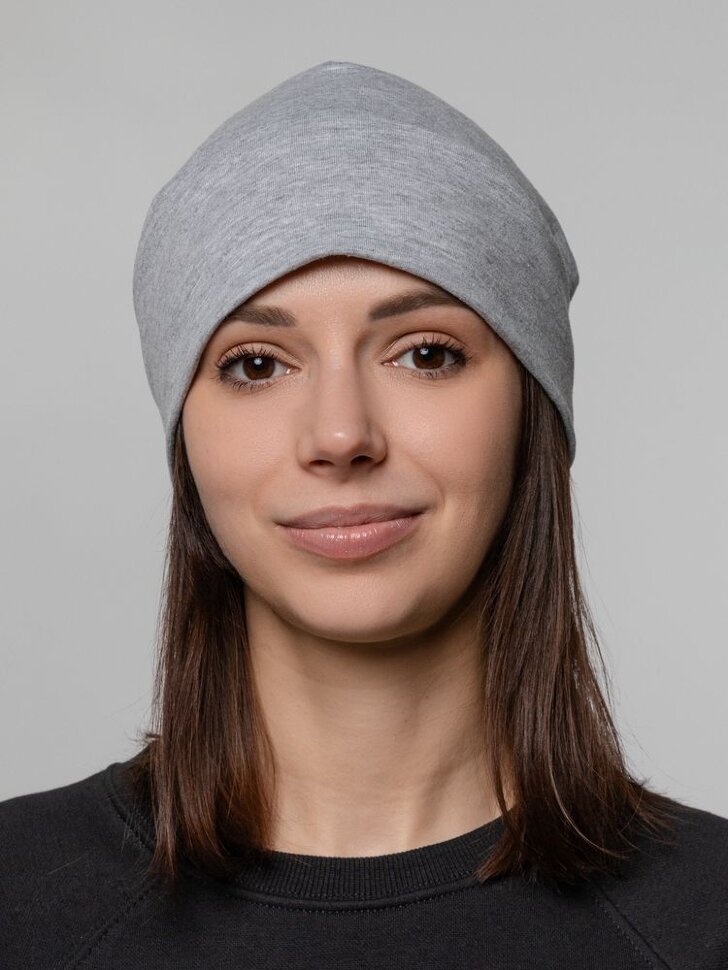 Шапка HeadOn, ver.2, серый меланж
