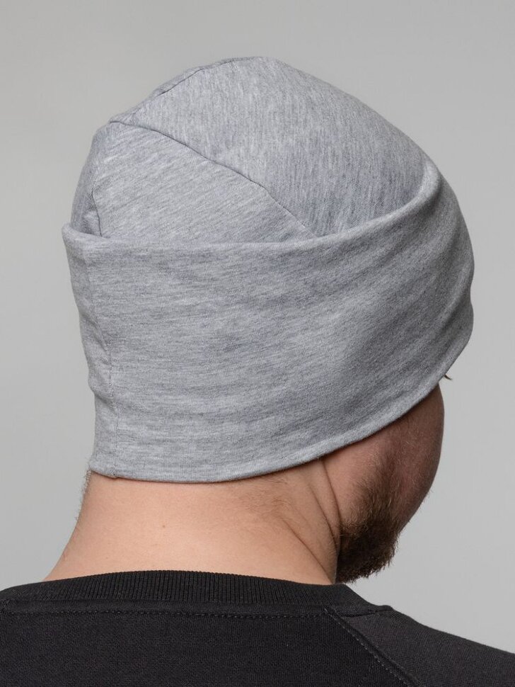 Шапка HeadOn, ver.2, серый меланж