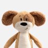 Мягкая игрушка Beastie Toys, собачка с белым шарфом
